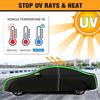Car Covers for Mitsubishi Lancer V 1987-1991 (424 x 167 x 140cm),Outdoor Car Protection - Rain/Snow Resistant + UV Protection + Dustproof + Air Permeable, Reflective Strips view 2