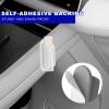 XJVSS 2 PCS Car Lip Balm Holder, Upright Fun Aesthetic Lipstick Organizer Vehicle Lip Balm Mount, Universal Silicone Lipstick Mount Interior Accessories for Cars Trucks SUVs (White) view 4