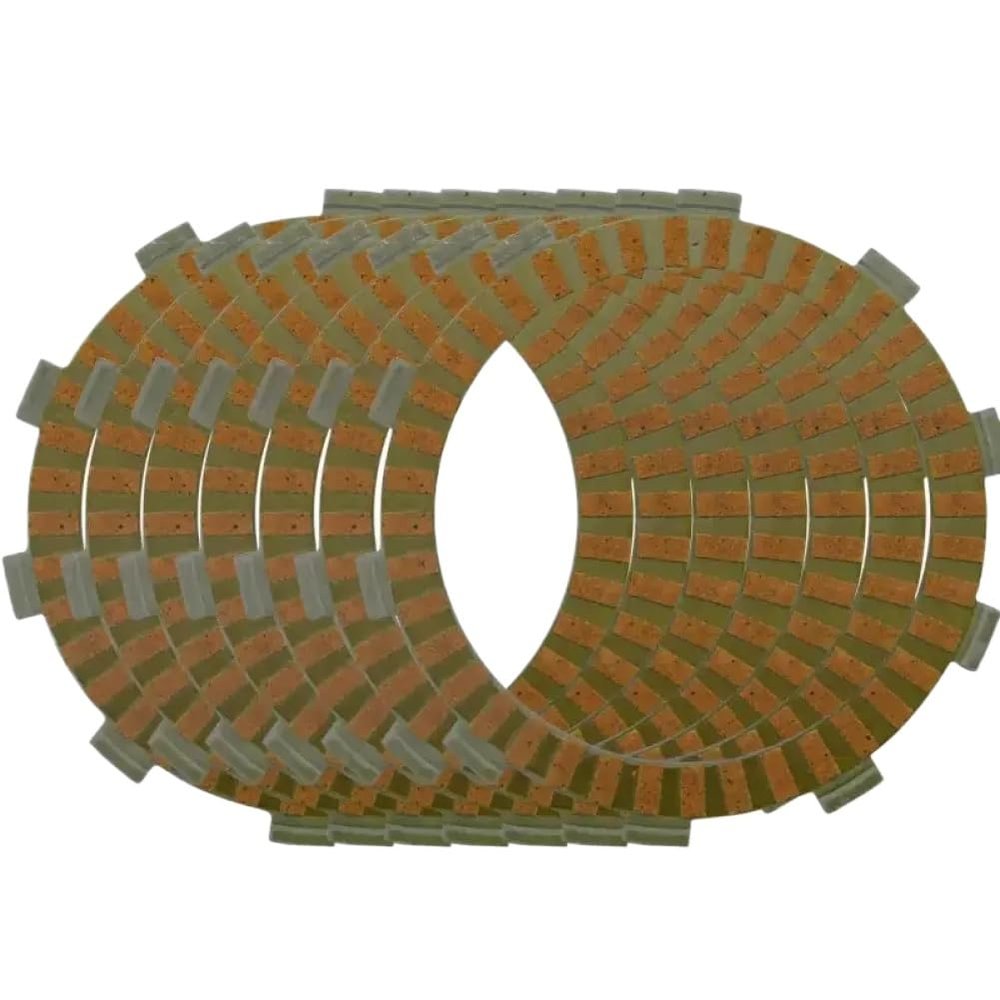 7PC Motorcycle Friction Clutch Discs Plates Compatible With YZF R3 YZFR3 2014 2023 X Max 300 Iron Max CZD300 2017 2020
