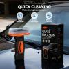 2026 New Handheld Glass Oil-Film Remover - Roll-on Automotive Glass Cleaner, Emulsion Cleaner Gl-ass Cleaning Board, Automotive Oil Film Cleaning Brush For Car Win-dows, Anti Fog view 2