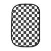 Center Console Cushion | Elbow Rest Pad for Vehicle | Black and White Checkered Auto Center Console Cover Pad Armrest Box Cushion for Most Vehicles and Trucks view 1