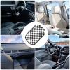 Center Console Cushion | Elbow Rest Pad for Vehicle | Black and White Checkered Auto Center Console Cover Pad Armrest Box Cushion for Most Vehicles and Trucks view 4