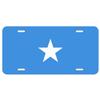 DMSE Somalia National Flag License Plate - 11.99''x5.99'' - Premium Textured Finish Front Bumper Tag - Heavy-Duty Aluminum, UV-Resistant & Made in USA view 1