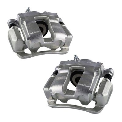 YABRMWC Brake Caliper Disc Front 2pcs for Hyundai Sonata 2011-2014