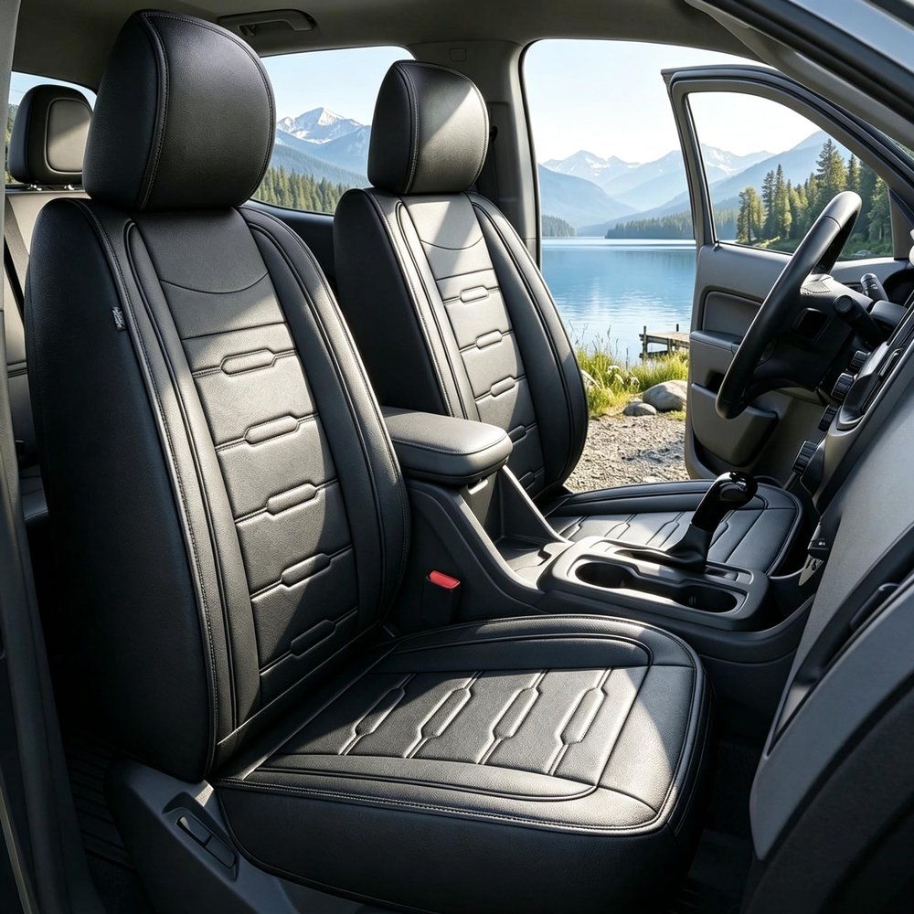 AOMSAZTO Seat Covers Fit Chevy Colorado Seat Covers 2015-2026 Full Set