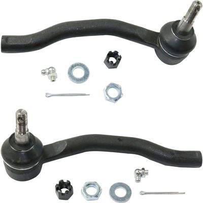 EFCUCLP Tie Rod End Front 2pcs for Nissan Altima 2013-2018