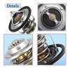 YiZenion 90916-03120 Engine Coolant Thermostat Housing Compatible with Toyota Previa 1991-1997, 4Runner 1995-2002, T100 1994-1998, Tacoma 1995-2005, Replaces 9091603120 82C view 4