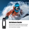 Ski Helmet Strap Latch Flexible Eye Shield Band Connector Hooks, Durable Secure Lock Components | Refit Head Protection Gear Attachment For Cycling Skating Cold Weather Recreation view 3