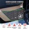Eamplest Metal Rear Door Storage Pockets for Jeep Wrangler JK & JKU view 2