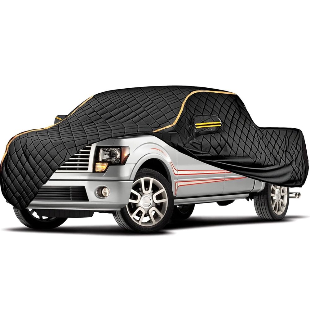 Car Cover Compatible with Alpha Wolf Extended Cab 4x2, Waterproof Custom-fit All Weather, Heavy Duty Outdoor Pickup Truck Covers Rain Sun Wind Protection