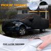 Car Cover Compatible with Alpha Wolf Extended Cab 4x2, Waterproof Custom-fit All Weather, Heavy Duty Outdoor Pickup Truck Covers Rain Sun Wind Protection view 4