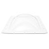 Sizcdiomk RV Skylight Replacement, 18" x 26" Camper RV Skylight Cover RV Roof Vent Roof Skylight Outer Dome for Universal RVs, Campers (Clear, 18" x 26") view 2