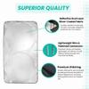Windshield Sun Shade | Compatible for Nissan Murano (2025-2026) | Certified 99.87% UVB & 99.02% UVA Car Sun Shade. Award Winning Sunshade - Patented Technology | Car Shades by Kinder Fluff view 3