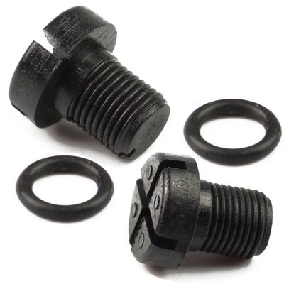 Asbrec 2PCS Engine Coolant Tank Bleeder Screw for BMW X5 2000-2005, 2009-2011; for BMW Z4 2003-2011; for BMW Z3 1996-2002 - 17111712788, 17110141325, 17 11 1 712 788
