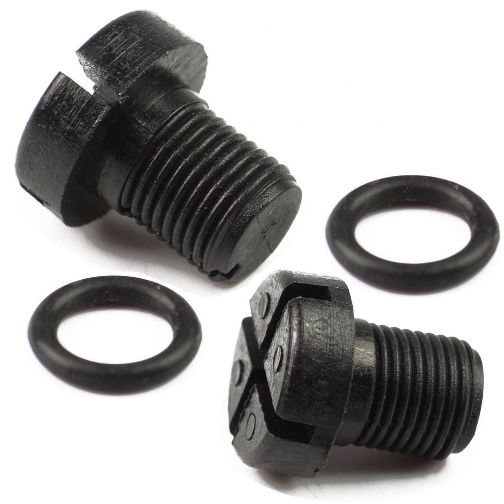 Asbrec 2PCS Engine Coolant Tank Bleeder Screw for BMW X5 2000-2005, 2009-2011; for BMW Z4 2003-2011; for BMW Z3 1996-2002 - 17111712788, 17110141325, 17 11 1 712 788