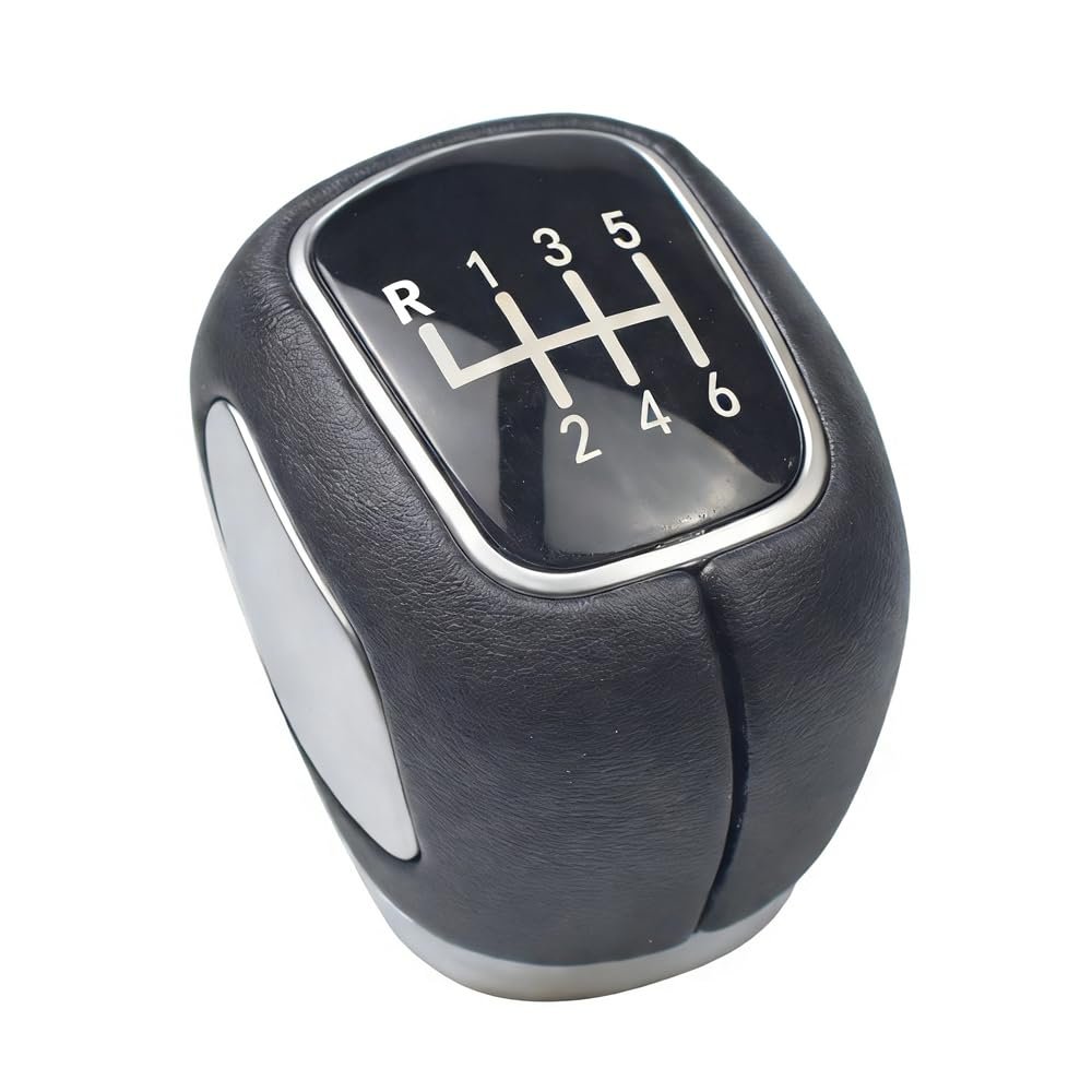 Fouedy Car 5/6 Speed Manual Transmission Gear Shift Knob Lever HeadBall for Chev-rolet Chevy Cruze 2009-2015 for Mitsu-bishi Outlander (6 Speed)