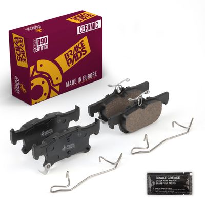Metrix Premium Chassis Parts Rear Brake Pad Set D2025 Fits Buick Envision