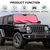 Windshield Sun Shade Accordion Reflective Retractable Sunshade for Car Windshield Pink Shades for Car Windows Anti Uv Truck Protector Sunvisor Foldable Blocker 57x32 inch view 4