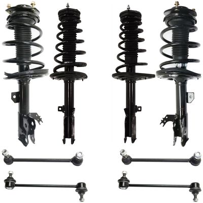 Replacement Strut and Shock Assembly Kit (Front and Rear) fits Toyota Camry 2012-2017 2.5L 4-Cyl Hybrid (FHEV)