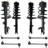 Replacement Strut and Shock Assembly Kit (Front and Rear) fits Toyota Camry 2012-2017 2.5L 4-Cyl Hybrid (FHEV) view 1