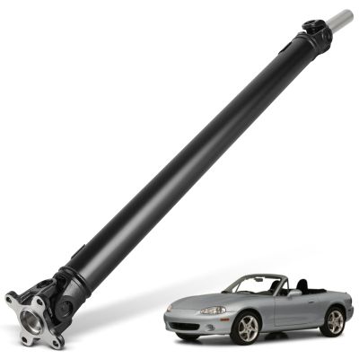 XIMAKA 936-251 Rear Drive Shaft Prop Shaft Driveshaft Assembly Fit for Mazda Miata 1994-1997 1999-2005 L4 1.8L, RWD, Complete Drive Shaft Replace # MF0425100A, MF0625100, 65-8001