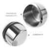 AKOOSY Car Cup Holder Insert Stainless Steel Replacement for Rv Boat Sofa Couch, Anti-Spill Recessed Cup Holder Insert for Automotive Interior Accessories view 3