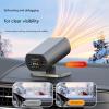Fast Acting Car Defroster Heater 12V Suitable Windshield Demisting Device for Winter Driving Comfort Car Windshield Defroster Heater view 2