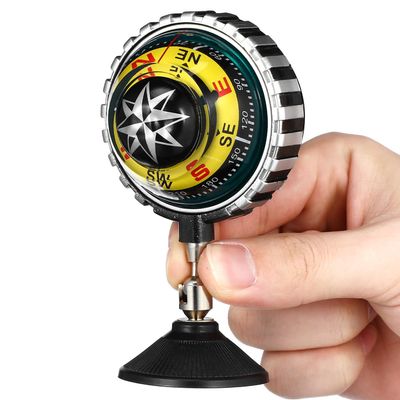 Marine Compass Ball, ABS Suction Cup Mount Direction Guide Tool