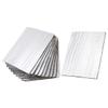 Ipetboom 10pcs Car Sound Deadening Mat with Aluminum Foil, Engine Heat Shield Insulation Film 40x25cm 5mm Thick, Auto Hood Heat and Noise Barrier for Vehicle Soundproofing view 1