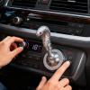 Car Joystick Push Start Button Cover Metal Push to Start Accessories Car Interior Decoration Accessories Starter Engine Stop Button Cover view 4