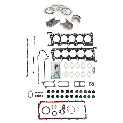 Evergreen SA-5494197857-7 Full Gasket Set Bearings Rings Compatible With/For 97-02 Ford Excursion F250 F350 E350 6.8L SOHC