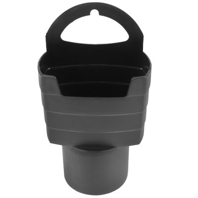 PRETYZOOM Car Cup Holder Organizer with French Fries and Sauce Cup Compartments, Multi-Functional Car Beverage and Water Bottle Holder for Vehicle Interior Storage