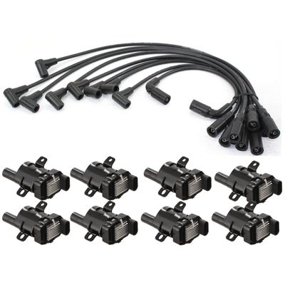 Replacement Spark Plug Wire fits GMC W3500 Forward 2003 5.7L V8 Round Coil (Single Wire)