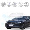 Compatible for Volvo S90 T8 Energy Import Windshield Sun Shade Sunshade Sun Visor Protector Foldable Blocks Rays view 3