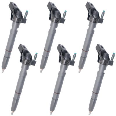 6PCS Fuel Injector 986435379 059130277CJ Compatible for Audi 3.0L CAMB CGKB CAMA CGKA CCWA CCWB CAPA CCWA CCWB CANB CANA CAND CANC CDYB CDYA CDYC CASA 163-240 H/P 2007-2012 CXPSLXX