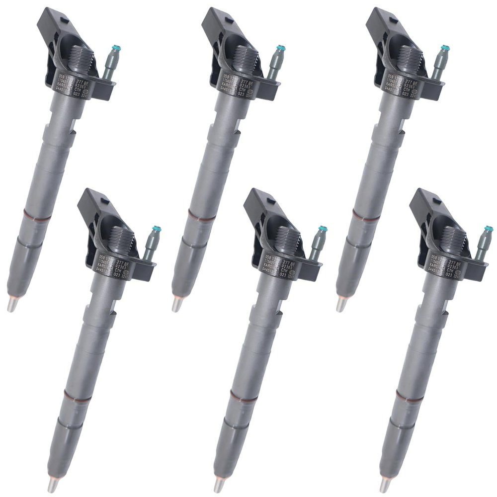 6PCS Fuel Injector 986435379 059130277CJ Compatible for Audi 3.0L CAMB CGKB CAMA CGKA CCWA CCWB CAPA CCWA CCWB CANB CANA CAND CANC CDYB CDYA CDYC CASA 163-240 H/P 2007-2012 CXPSLXX