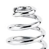 Motorcycle Seat Springs 3 Inch Heavy Duty Steel Solo Seat Springs For Chopper Bobber Motorcycle Customization Golden Chrome Matte Black (Silver) view 2