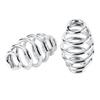 Motorcycle Seat Springs 3 Inch Heavy Duty Steel Solo Seat Springs For Chopper Bobber Motorcycle Customization Golden Chrome Matte Black (Silver) view 3