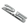 Automotive Accessory 3D ABS 2.0 2.5 Shaped Car Emblems Badge Decal Sticker Decorative Rear Trunk Badge Sticker Weatherproof view 1
