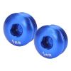 SPYMINNPOO Cycle Pedal Screw Cap, Aluminum Alloy Thread 5MM Pedal Screw Cover with Tight Lock Design, for Mountain Bike Road Bike Bicycle (Blue) view 4