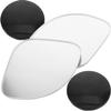 Vaguelly Adjustable Stick-on Blind Spot Mirrors 2pcs Set Convex Frameless Wide Angle Car and Motorcycle Rearview Accessories for Suv and Truck Safety view 1