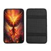Sturin Fantasy Phoenix Bird Car Center Console Pad Armrest Cover Handrail Box Cushion Auto Decor 12.6 X 7.5 in view 1