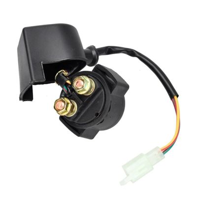 for GY6 50 125 150CC Ignition Coil Starter Relay for Scooter ATV Moped Go-Kart Cross-Country Motorcycle Replacement Accessories Relay Starters Solenoid