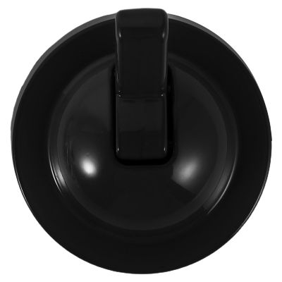 PACKOVE Car Push Button Start Cover Ball Lever, Black One-Touch Ignition Switch Decorative Interior Accessory for Car Starter Button Replacement