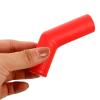 PLAFOPE 4pcs Motorcycle Shift Lever Covers Silicone Gear Shifter Protector Soft Rubber Sleeve for Off-Road Dirt Bikes with Yellow and Orange, Motorcycle Gear Shifter Accessories view 4