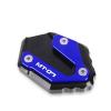 Kickstand Foot Enlarger Support Compatible With MT-07/Moto Cage/Tracer/XSR 700 XSR700 YZF-R7 Side Stand Pad Plate 2015 2023(Champagne) view 4