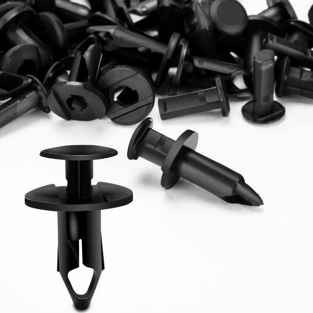 Noplkdss 100x 8mm Fender Clips, Body Rivets Push Pin for Bombardier Outlander 400, for Can-Am Renegade 570