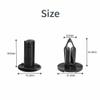 Noplkdss 100x 8mm Fender Clips, Body Rivets Push Pin for Bombardier Outlander 400, for Can-Am Renegade 570 view 2