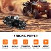 GSHIOIO 125CC 4-Stroke Engine Motor, Semi Auto ATV Engine Kit 7.64HP 4 Speed Horizontal Electric Starter Engine with Reverse Single Cylinder Dirt Bike Engine for Pit Bike Motorcycle Go Kart ATV view 2