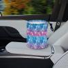 Brosoneto Mermaid Scale Car Trash Bag Portable Garbage Bin Printed for Car Front Seat, Back Seat, Floor, Easy to Clean Accessory Car Interior Decoration view 4